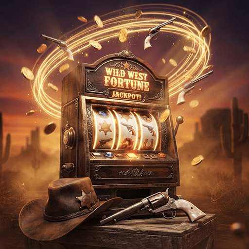 Interfaz de casino online premium con slots dorados y fichas